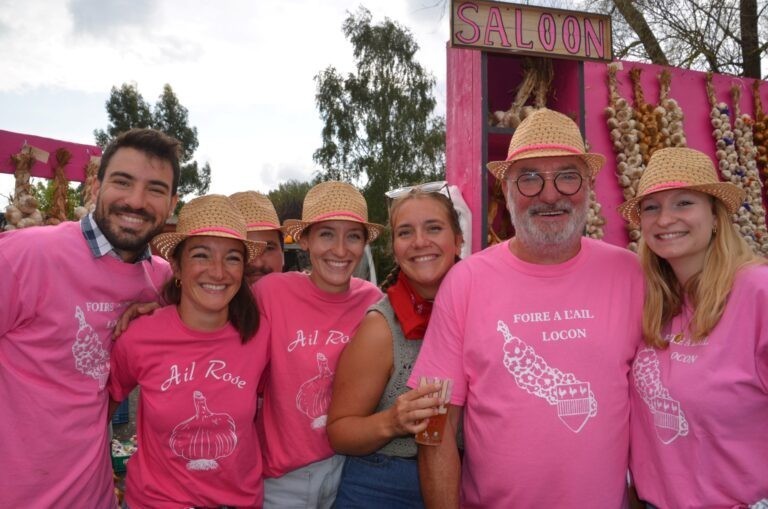 Foire a l ail locon equipe bernard rose 2024